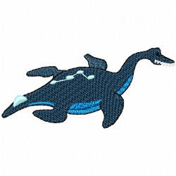Dinosaur Embroidery Design 11